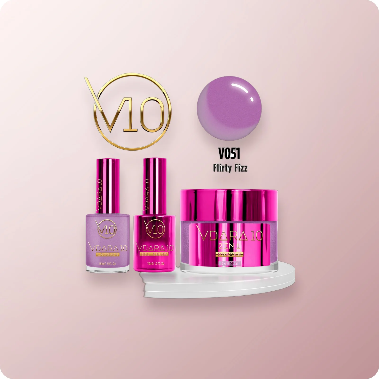 VDARA Trio 051 Flirty Fizz