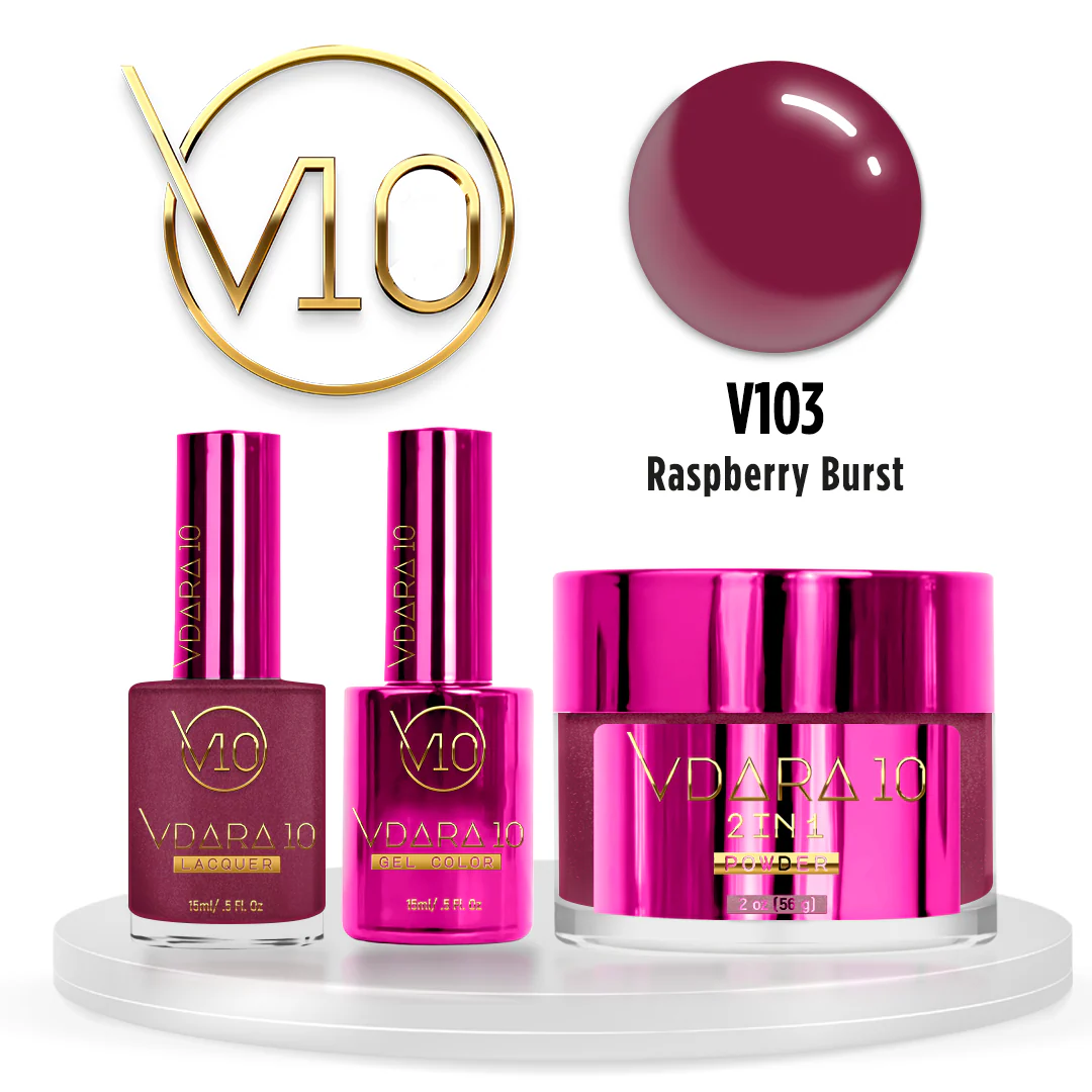 VDARA Trio 103 Raspberry Burst - Image 2