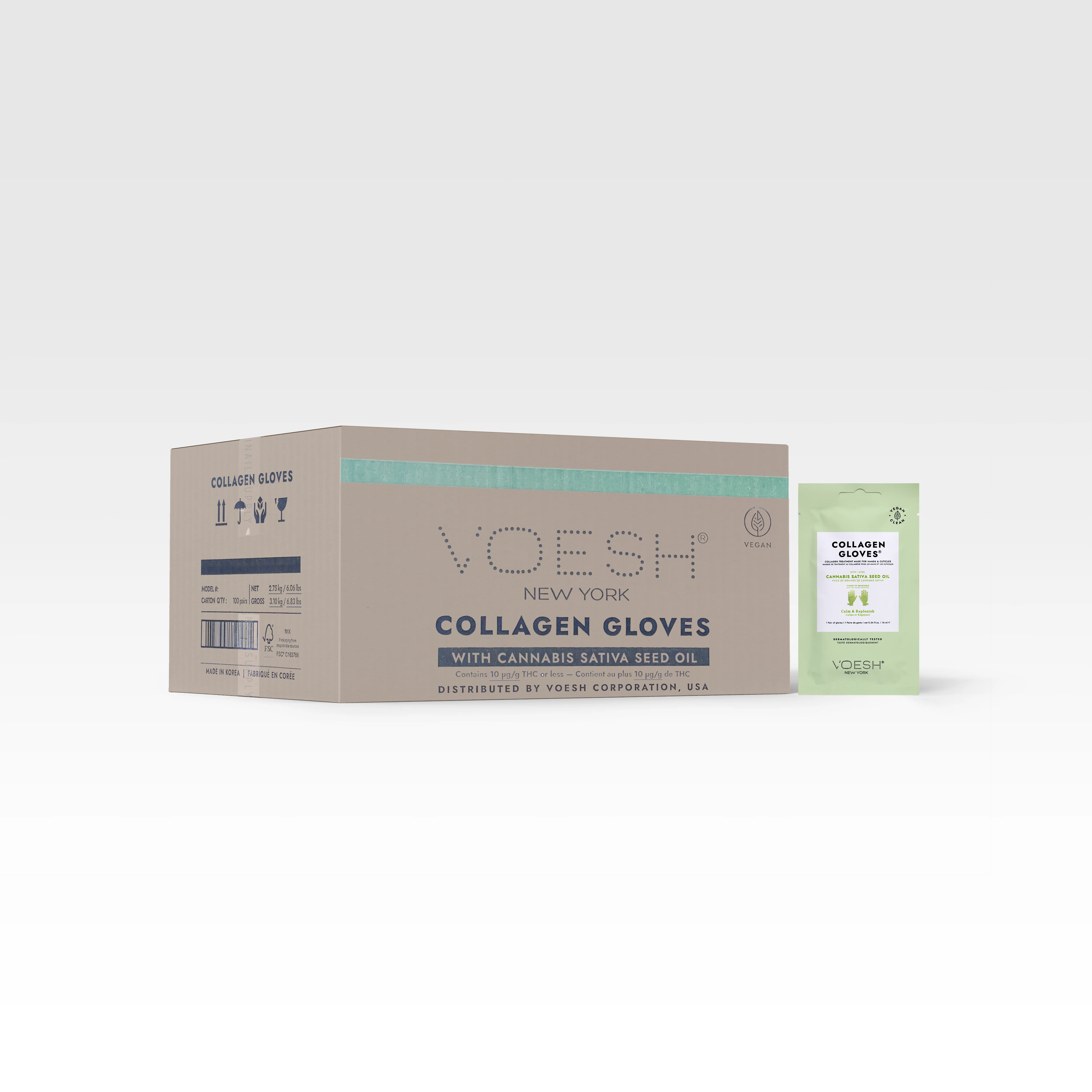 VOESH Collagen Mask Gloves - 100/Box - Image 3