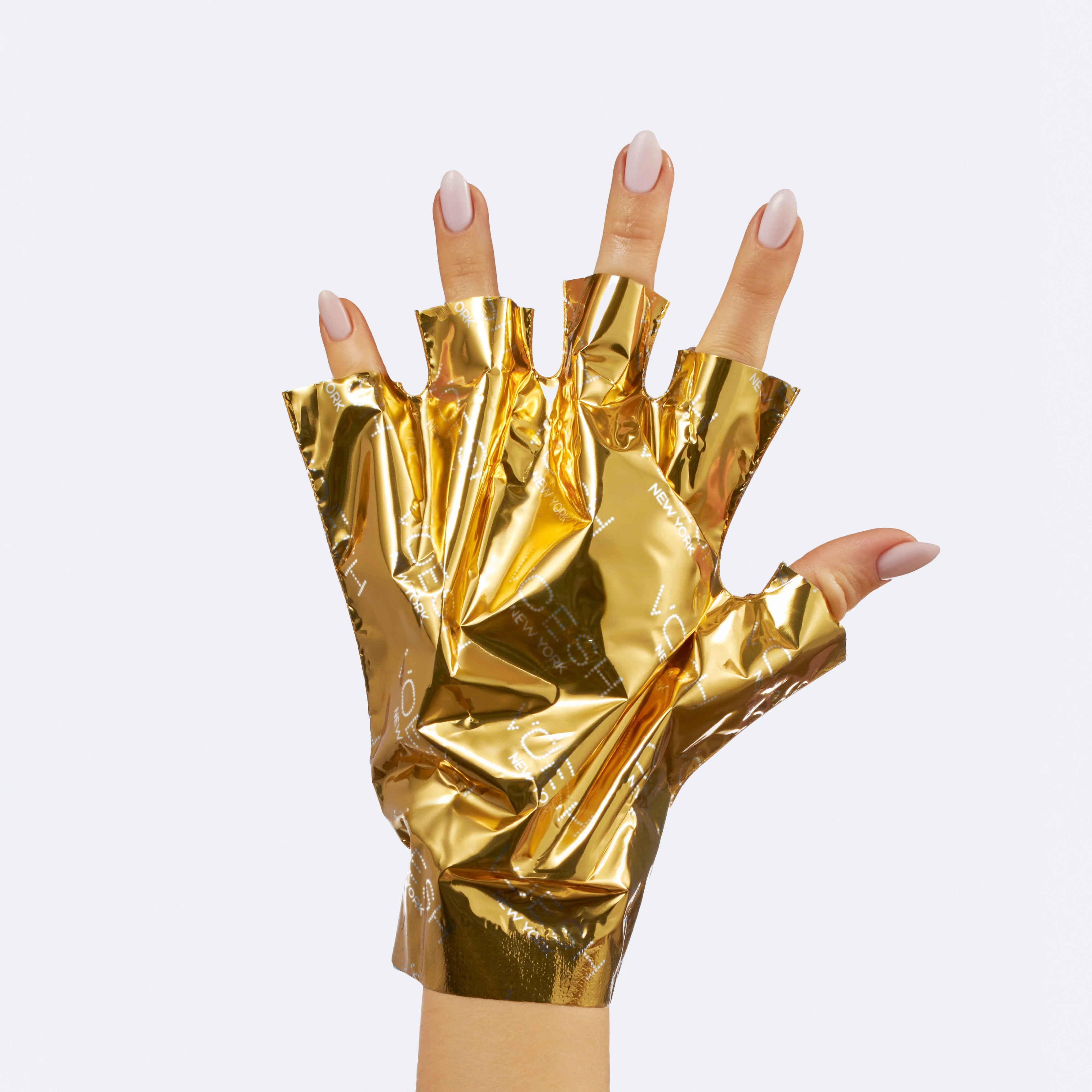 VOESH Collagen Mask Gloves - Imperial 24k Gold Single - Image 4