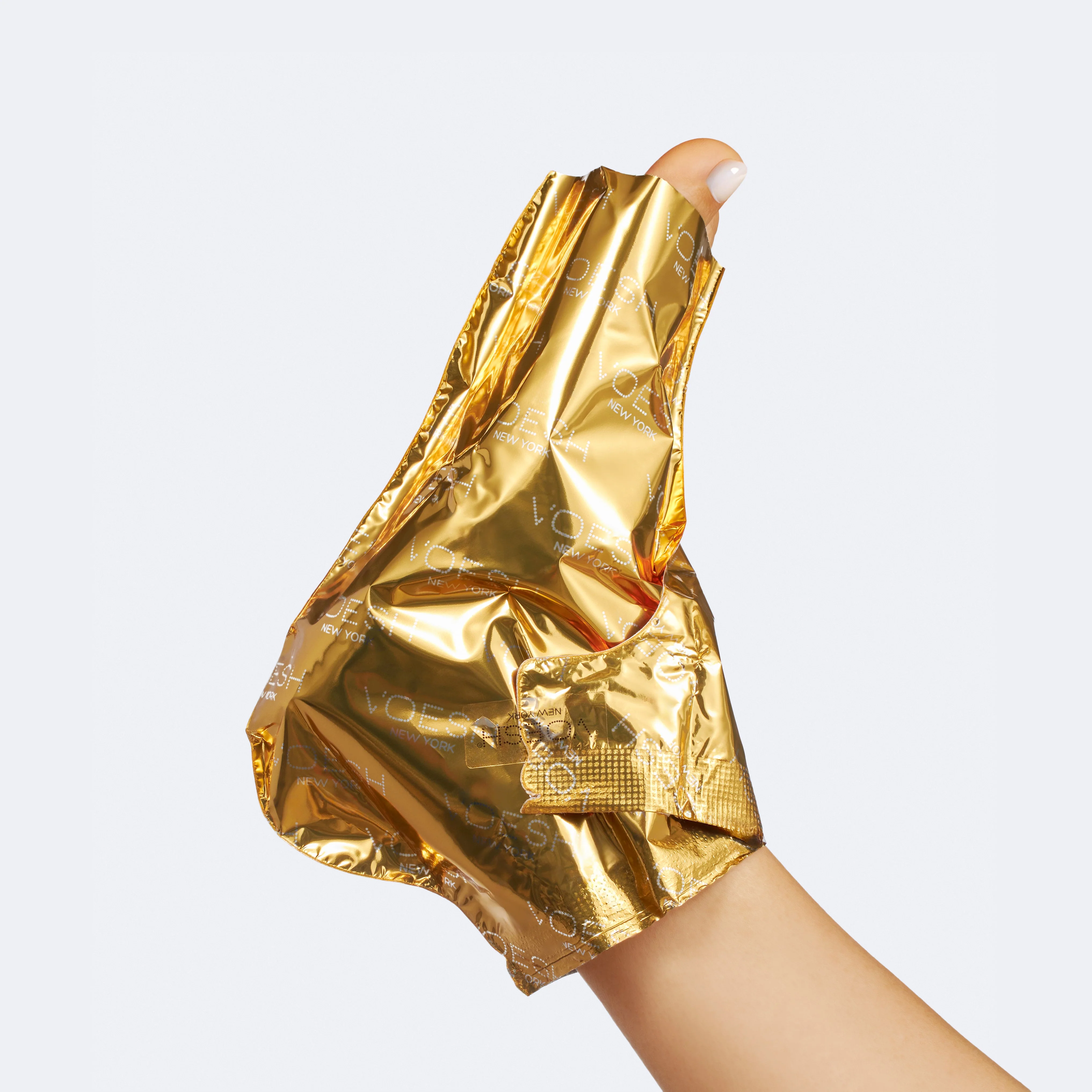 VOESH Collagen Mask Socks - Imperial 24K Gold 60/Box - Image 5