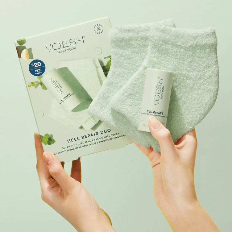 VOESH Heel Repair Duo - Repair Balm + Heel Socks - Image 3