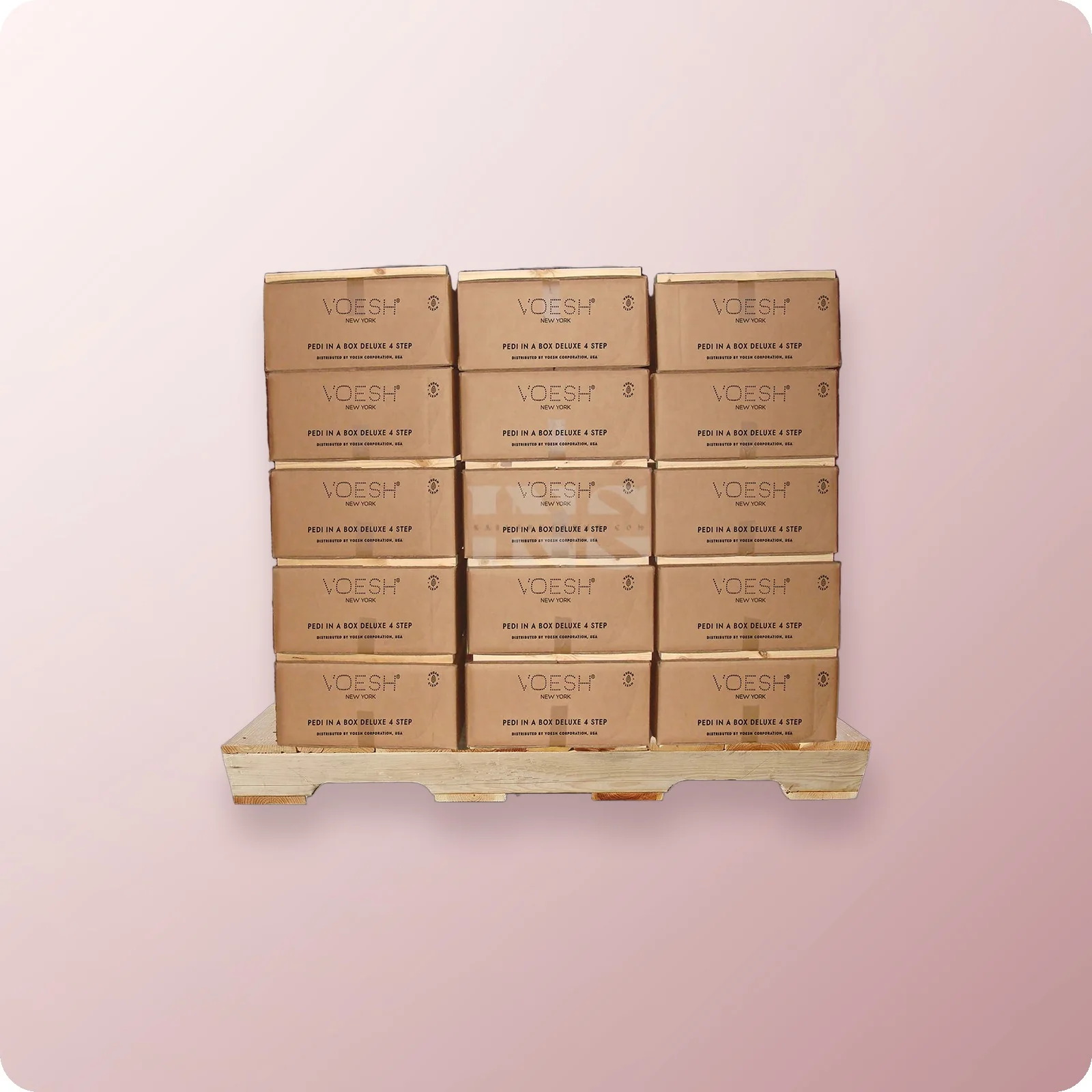 Voesh Pedi in a Box 4 Step 132/Full Pallet (W2)