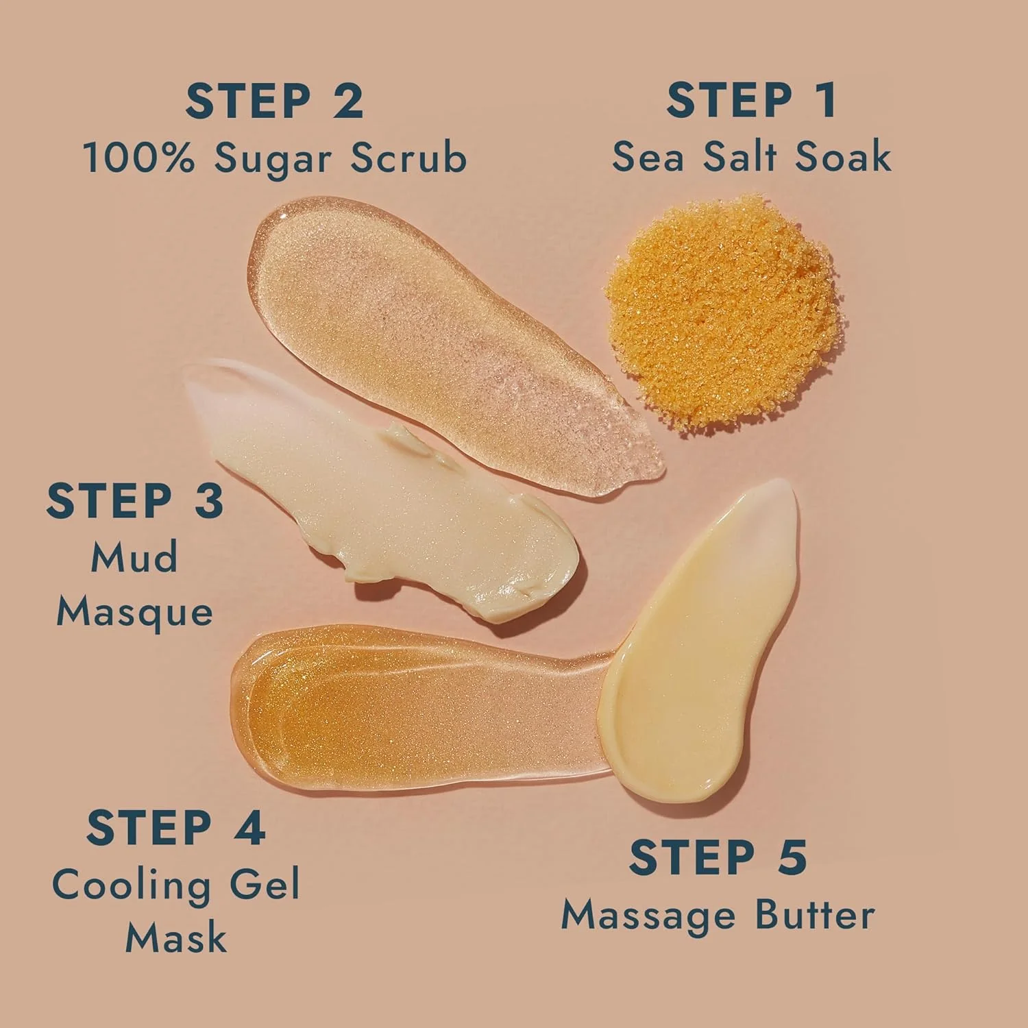 VOESH Pedi In A Box 5 Step - Glimmer Spa 50/Box - Image 8